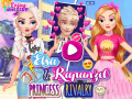 Gra Elsa and Rapunzel Princess Rivalry