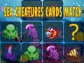 Gra Sea creatures cards match