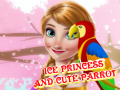 Gra Ice Princess And Cute Parrot