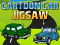 Gra Cartoon Car Jigsaw