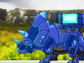 Gra Combine! Dino Robot 2 Triceratops Blue plus