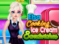 Gra Elsa Cooking Ice Cream Sandwiches