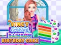 Gra Vincy Cooking Rainbow Birthday Cake