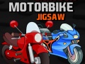 Gra Cartoon Motorbike Jigsaw