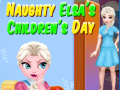 Gra Naughty Elsa’s Children’s Day