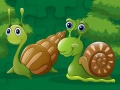 Gra Cute Snails Jigsaw