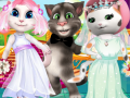 Gra White Kittens Bride Contest