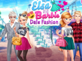 Gra Elsa and Barbie Date Fashion