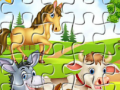 Gra Farm Animals Jigsaw