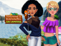 Gra Jasmine & Rapunzel on Camping