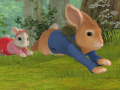 Gra Peter rabbit Treetop hop! The super secret squirrel test 