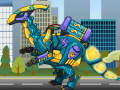 Gra Combine! Dino Robot 7 Lightning Parasau Plus