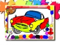 Gra Racing Cars Coloring Book