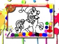 Gra Horse Coloring Book