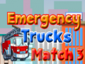 Gra Emergency Trucks Match 3