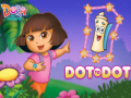Gra Dora The explorer Dot to Dot