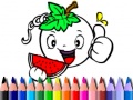 Gra Back To School: Vegy Coloring Book