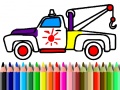Gra Back To School: Trucks Coloring