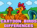 Gra Cartoon Birds Differences