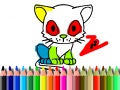 Gra Back To School: Cat Coloring