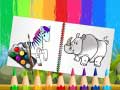 Gra Funny Animals Coloring Book