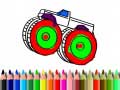 Gra Back To School: Monster Truck Coloring