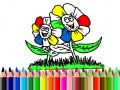 Gra Back to School: Flowers Coloring