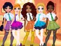Gra Princesses BFF Rush To School