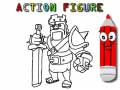 Gra Back To School: Action Figure Coloring
