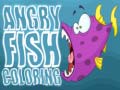 Gra Angry Fish Coloring 