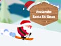 Gra Avalanche Santa Ski Xmas