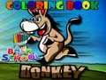 Gra Back To School Coloring Book Donkey