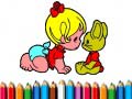 Gra Back To School: Aby Girl Coloring