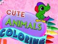 Gra Cute Animals Coloring