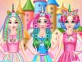 Gra Princesses Rainbow Unicorn Hair Salon