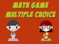 Gra Math Game Multiple Choice