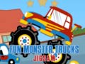 Gra Fun Monster Trucks Jigsaw