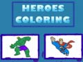 Gra Heroes Coloring 