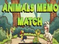 Gra Animals Memo Match