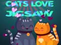 Gra Cats Love Jigsaw