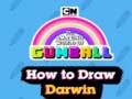 Gra The Amazing World of Gumball How to Draw Darwin