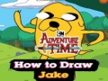 Gra Adventure Time How to Draw Jake