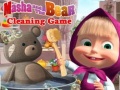 Gra Masha And The Bear Cleaning Game