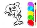 Gra Dolphin Coloring Book