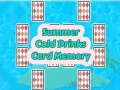 Gra Summer Cold Drinks Card Memory