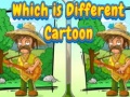 Gra Which Is Different Cartoon