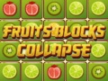 Gra Fruits Blocks Collapse