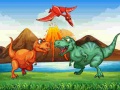 Gra Colorful Dinosaurs Match 3