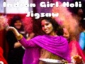 Gra Indian Girl Holi Jigsaw