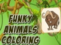 Gra Funky Animals Coloring